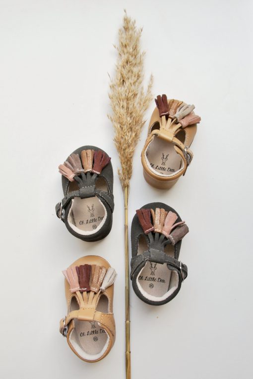 [ Fringe shoes ] Caramel - Afbeelding 3